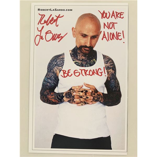 Robert LaSardo signed photo