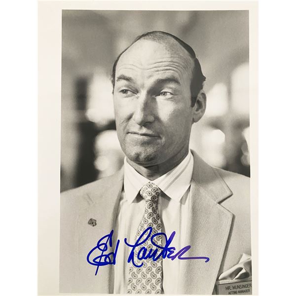 Ed Lauter signed photo