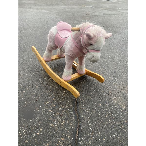 Rocking horse makes noise