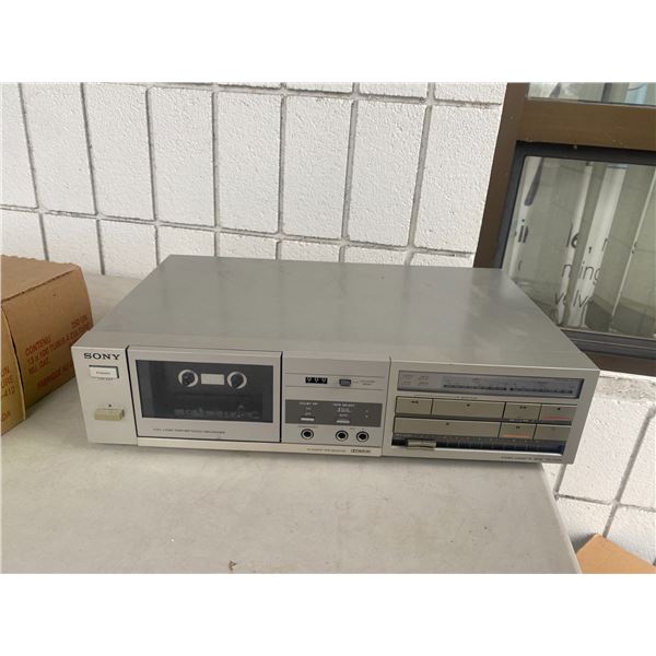 Sony cassette player