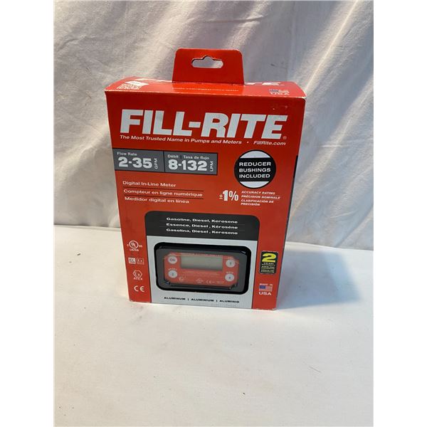 Fill-rite digital line meter new