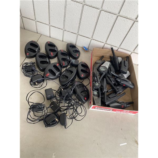 Cobra radios and chargers