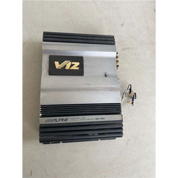 Alpine subwoofer MRV -100 M