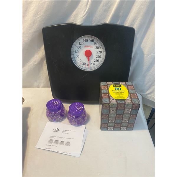 Scale, tissue and air fresheners