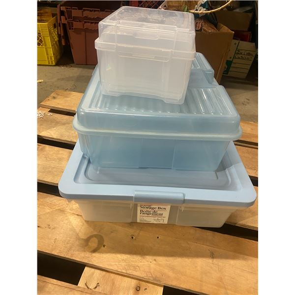 Storage boxes