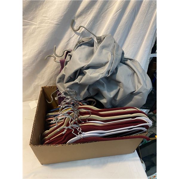Hangers and hanging organizers