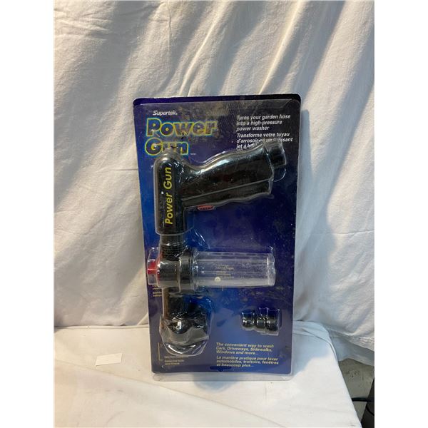 Power gun for hose