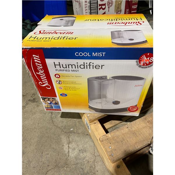 Sealed sunbeam humidifier