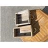 Image 2 : Wood boxes rustic