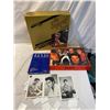 Image 1 : Elvis dvds, puzzle and game, postcards