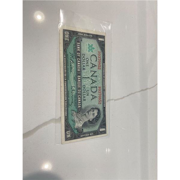 1967 $1 bill