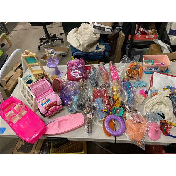 Barbie's and other items