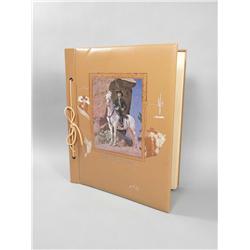 Hop A Long Cassidy Leather Bound Photo Album
