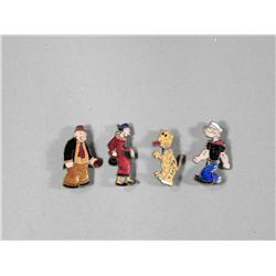 Popeye Cloisonné Pin Back