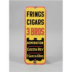 Frings Cigars 3 Bros. Metal Door Push