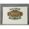 Image 1 : 1910 "All Gold" Cigar Box Label