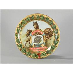 L.C. Smith & Bros. Typewriter Tin Serving Tray