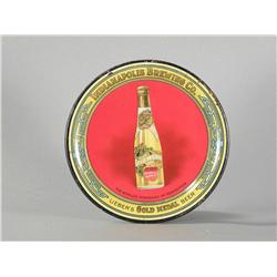 Lieber's Gold Medal Beer Tin Tip Tray
