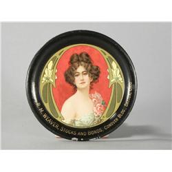 1903 R. M. Weaver Stocks and Bonds Tip Tray