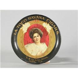 La Toco Havana Cigars Tin Tip Tray