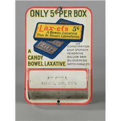 Dr. Shoop's Lax-ets Laxative Tin Match Holder