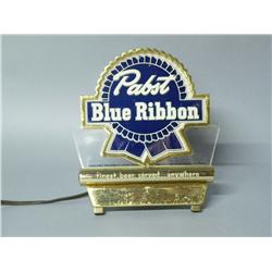 Pabst Blue Ribbon Beer Countertop Sign