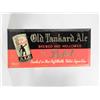 Image 1 : Old Tankard Ale Tin Over Cardboard Sign