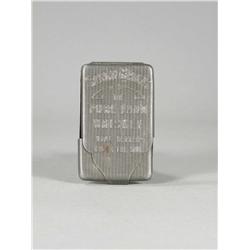 Tin Match Safe, Sunny Brook Whiskey