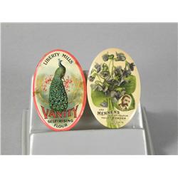 Lot of two Celluloid Pocket Mirrors