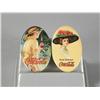 Image 1 : Lot of two Coca Cola Celluloid Pocket Mirrors