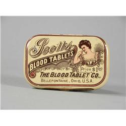 Scotts Blood Tablets Tin