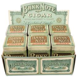 Bank Note Cigar Store Display