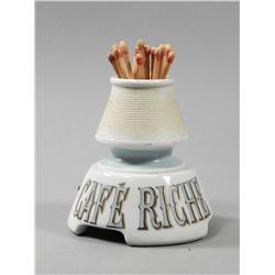 Advertising Store Bell, Match Holder