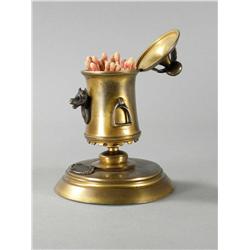 Figural Match Holder