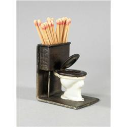 Advertising Figural Match Holder, for the Ideal Mfg. Co. Detroit, MI.