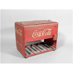 Salesman Sample Coca Cola Glasscock Cooler
