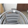 Image 2 : 6-Grey Metal Patio Stack Chairs - 6 X $