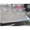 Image 1 : 4-Brushed Metal 4 Top Tables - 4 X $