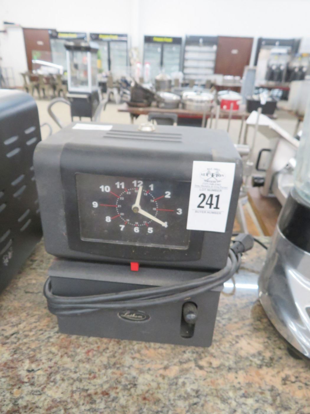 Lathem Time Clock Lathem time clock