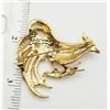 Image 2 : NIB! VTG TACOA GOLD TONED ROOSTER BROOCH