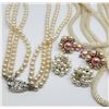Image 2 : VINTAGE BEADED JEWELRY LOT: (2)PAIRS OF EARRINGS