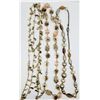 Image 1 : 3-VTG GOLD TONED NECKLACES: (2)WITH LUCITE/