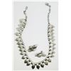 Image 2 : SET! VTG CORO SILVER TONED FASHION NECKLACE