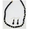 Image 1 : SET! COLDWATER CREEK BLACK BEADED AND