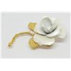 Image 2 : VINTAGE GIOVANNI GOLD TONED METAL ROSE