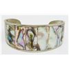 Image 1 : MEXICO MARKED ABILONE INLAY CUFF