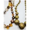 Image 1 : 2-CHUNKY VTG FASHION BEADED NECKLACES