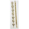 Image 2 : 2-VINTAGE GOLD TONED RHINESTONE FASHION