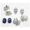 Image 1 : 4-PAIRS OF VTG CLIP ON EARRINGS: TRIFARI