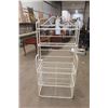 Image 1 : Metal Bakers Rack- up to 16" deep x 24" x 64"